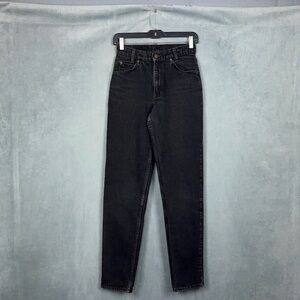 Vintage Levis 550 Student Fit Jeans Mens Size 27x32 Actual 24x31 Faded Black